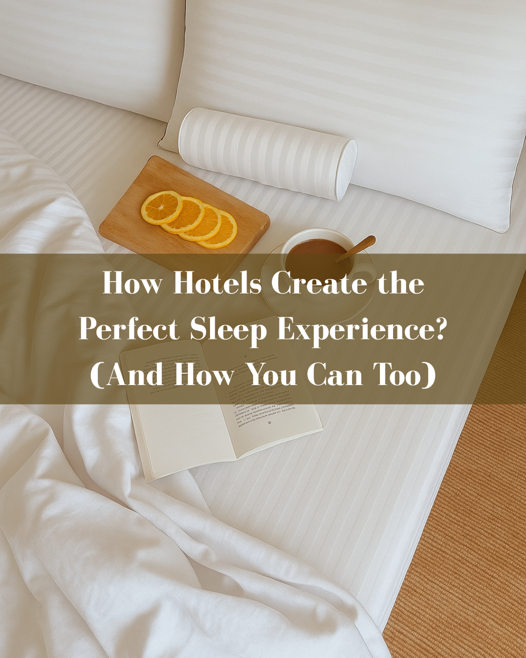 How Hotels Create the Perfect Sleep Experience (And How You Can Too)
