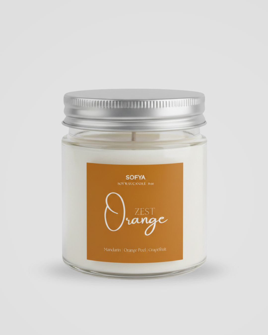 Orange Zest Soy Wax Candle