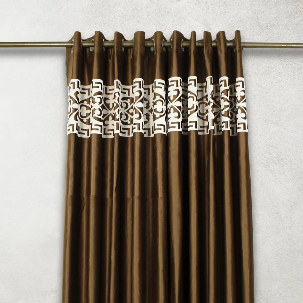Mocha Premium Splendid Curtains