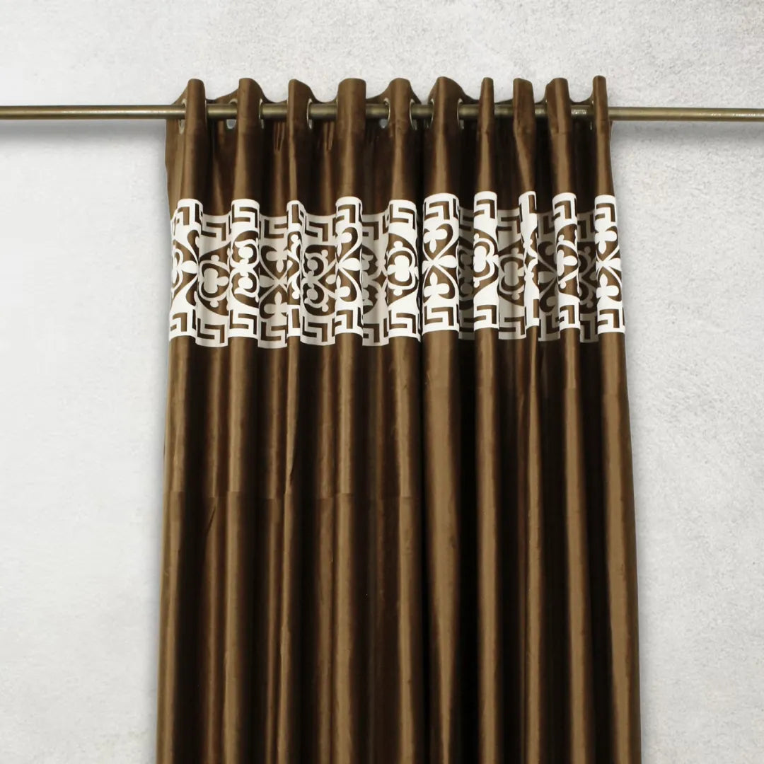 Mocha Premium Splendid Curtains
