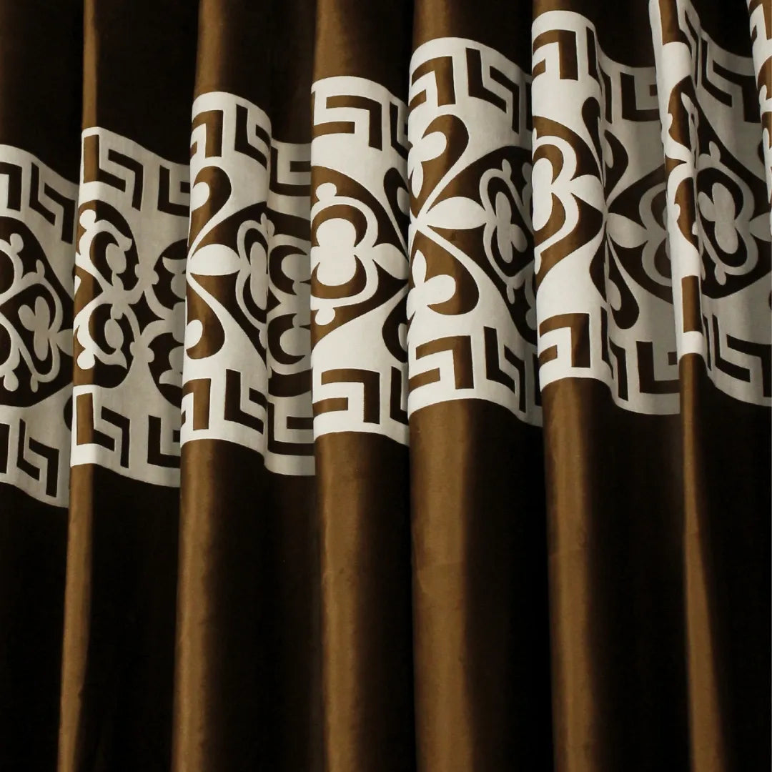 Mocha Premium Splendid Curtains