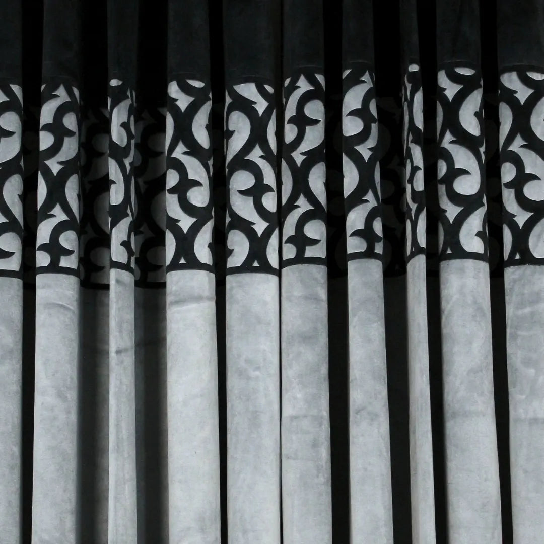 Grey Premium Splendid Curtains