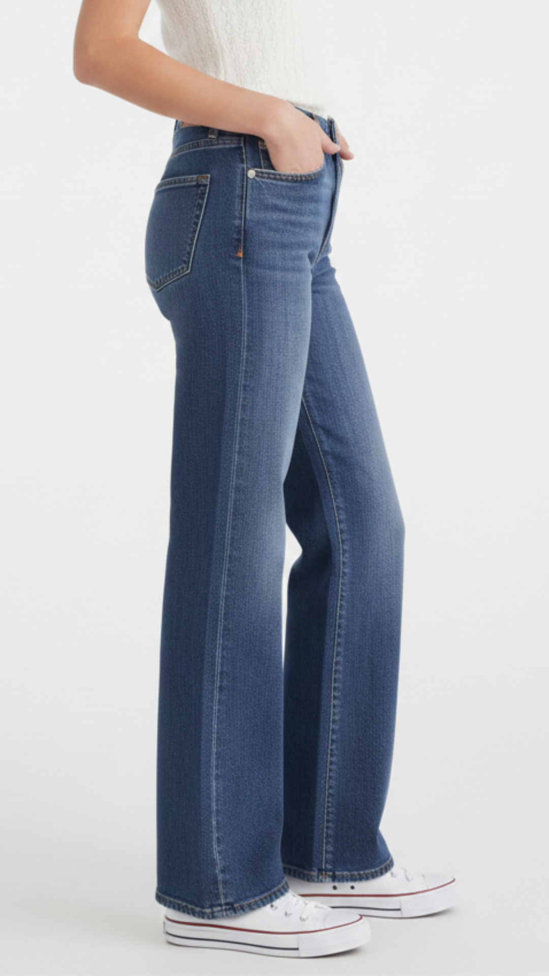 Wide-Leg Jeans