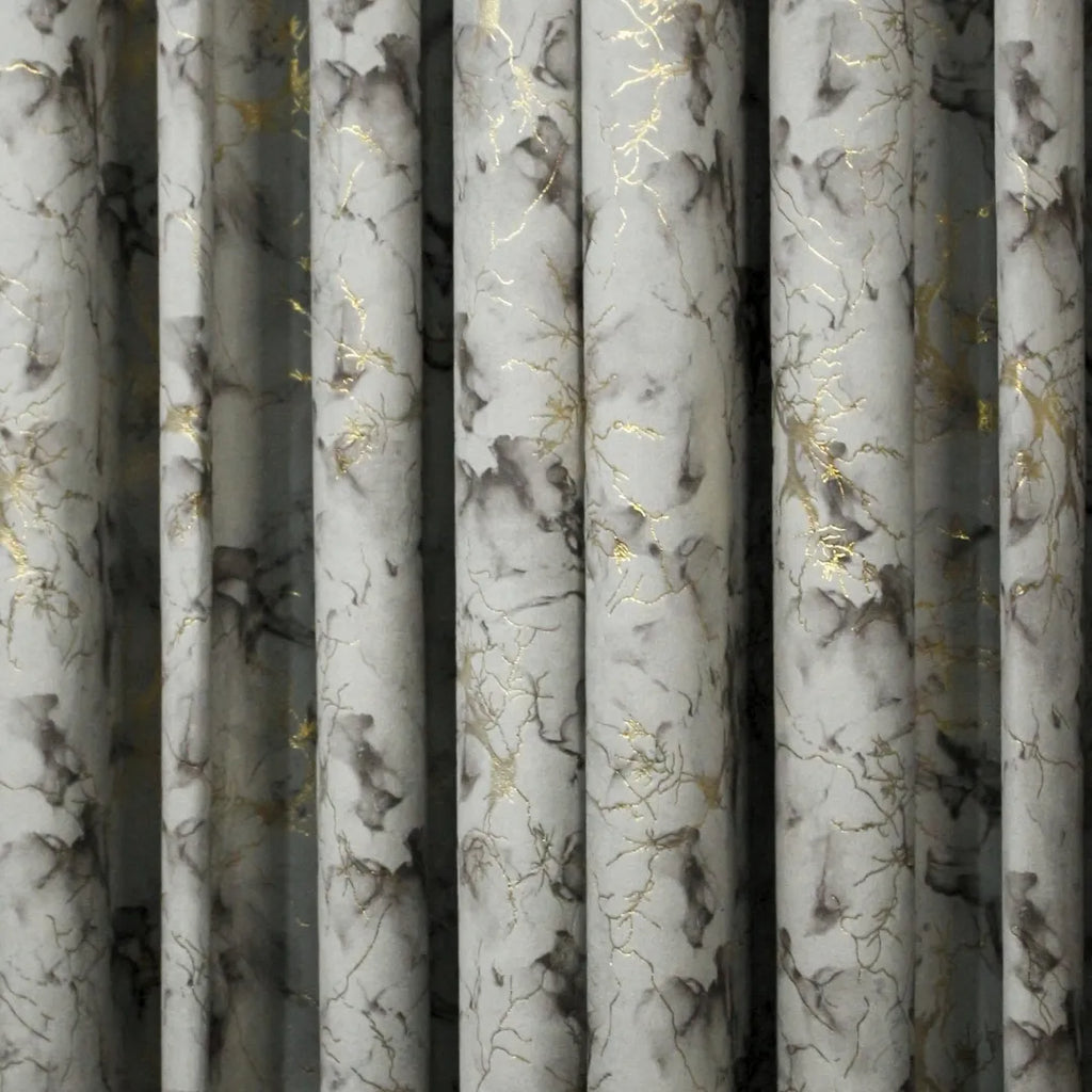 Grey Glow Velvet Curtains