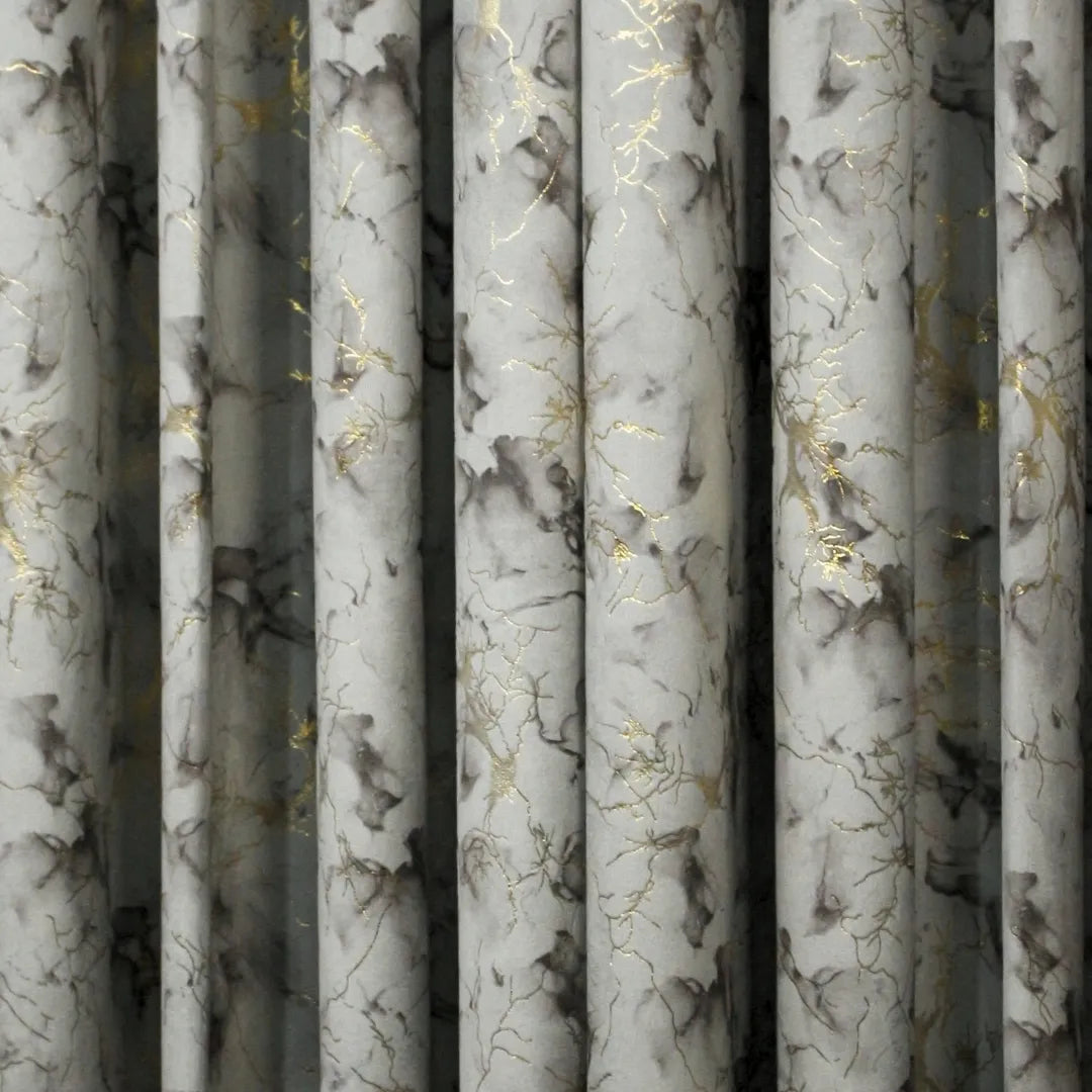 Grey Glow Velvet Curtains