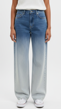 Ombré Wide-Leg Jeans