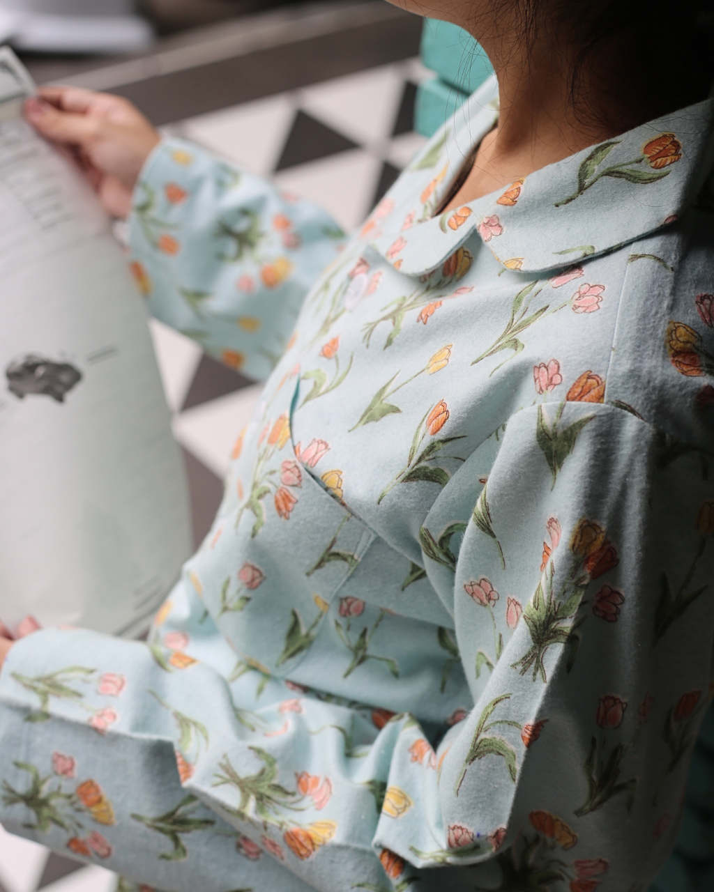 Bloom Flannel Set