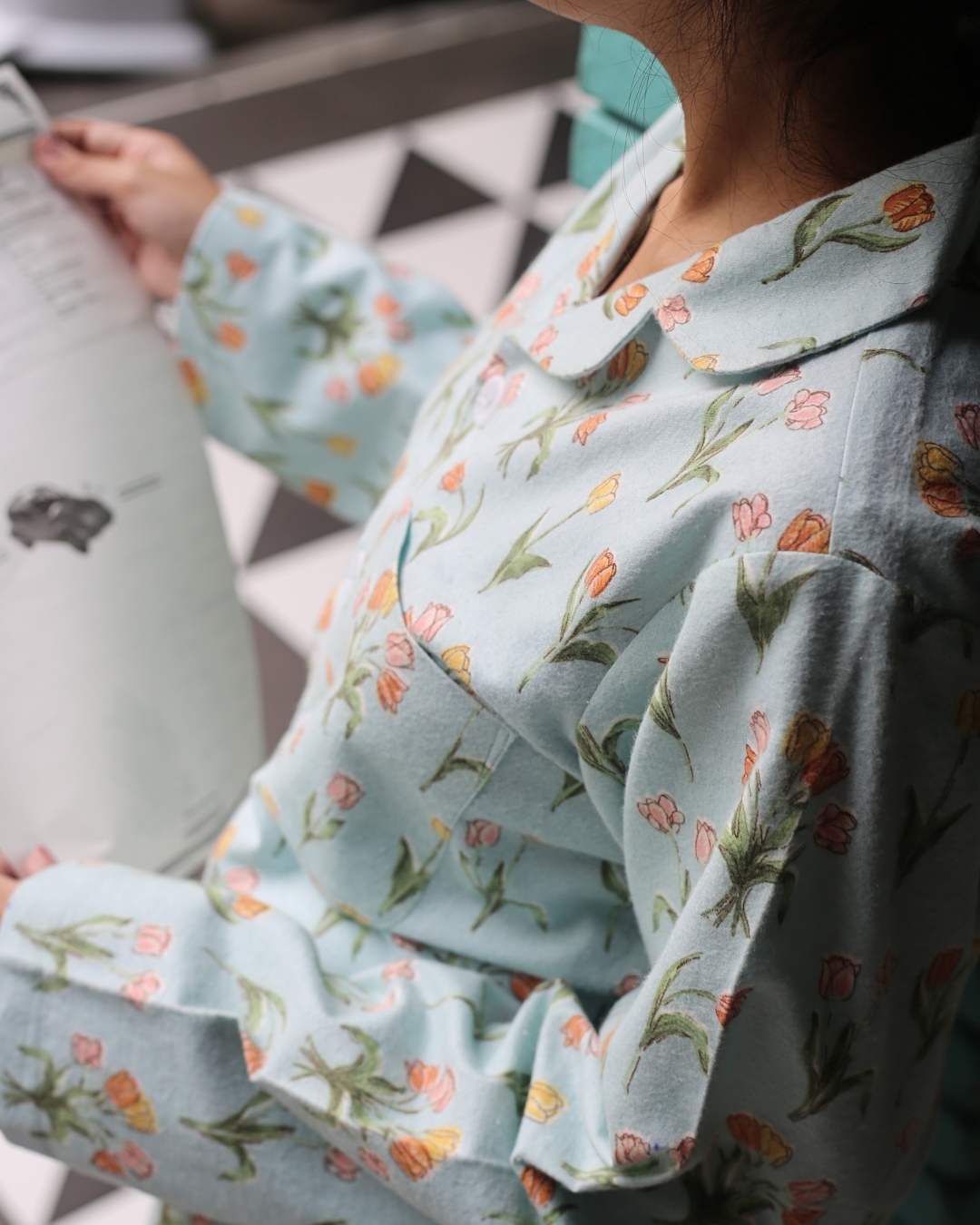 Bloom Flannel Set