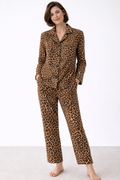 Cheetah Dreams Flannel Set