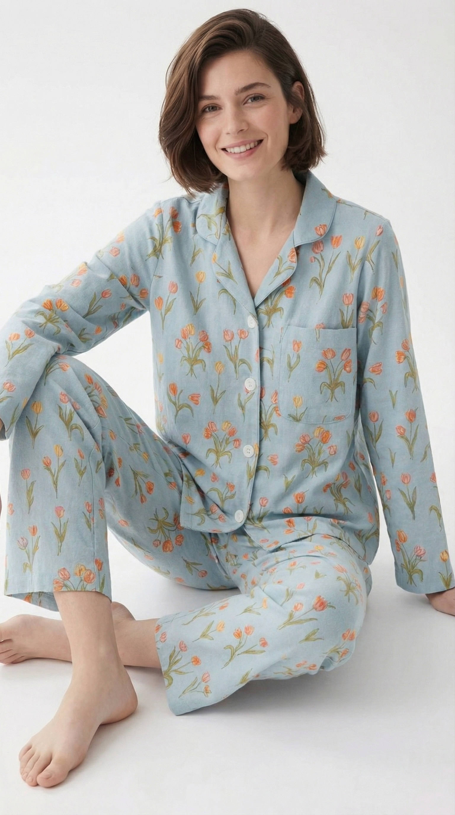 Bloom Flannel Set