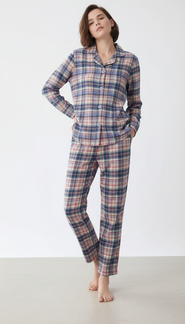 Classic Check Flannel Set