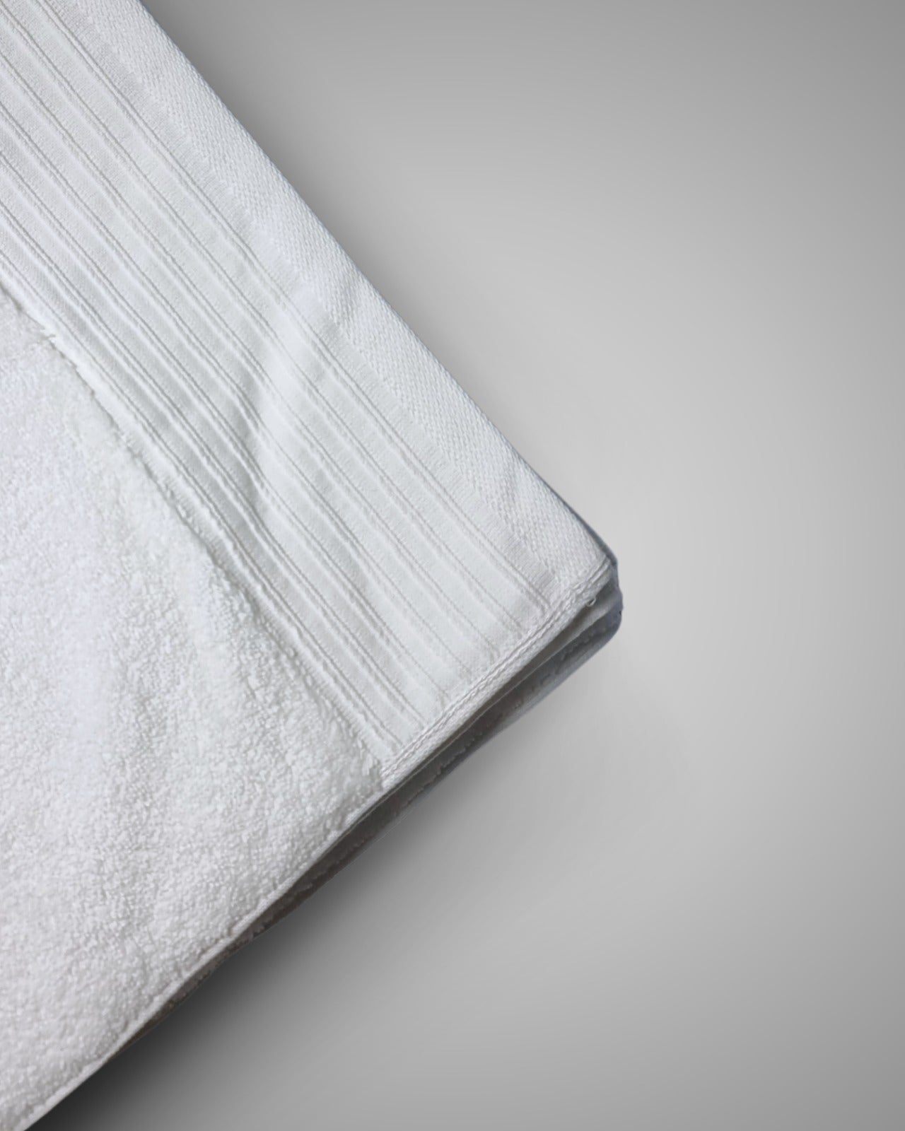 White Bath Towel