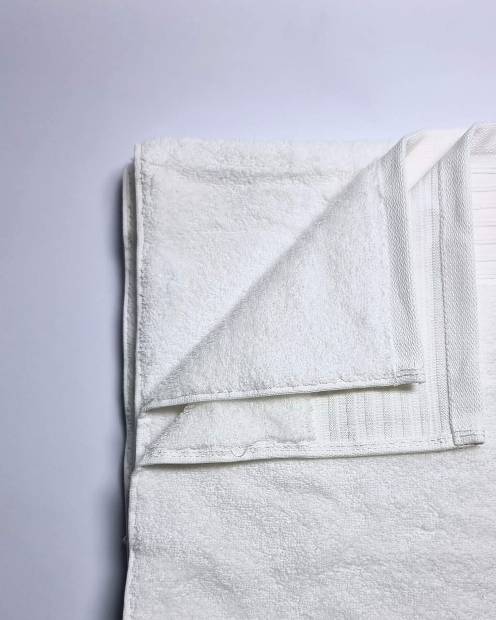 White Bath Towel